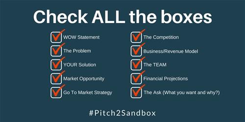 pitch checklist